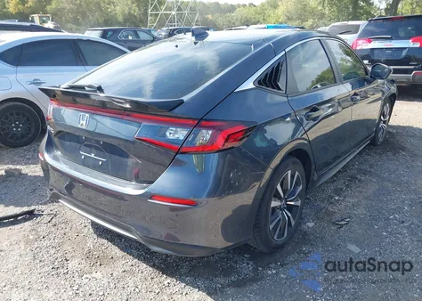 2024 Honda Civic Ex-L из США, поврежденный, VIN 19XFL1H79RE020969